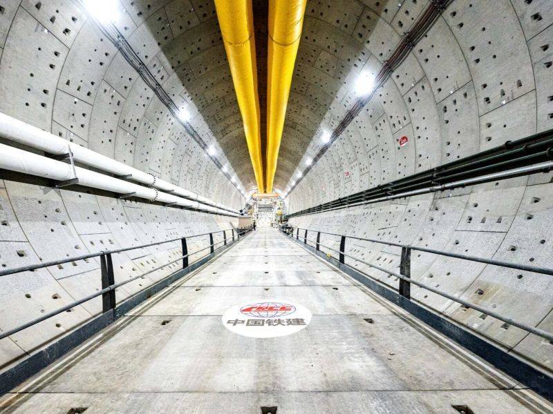 Largest tunnel segment tunnel in China for Jinan Huanggang Road Tunnel (2023)