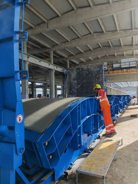  2024, Supply of Segment Moulds for HC Palermo–Catania Rail Line (Lot 1+2 Fiumetorto–Lercara) 