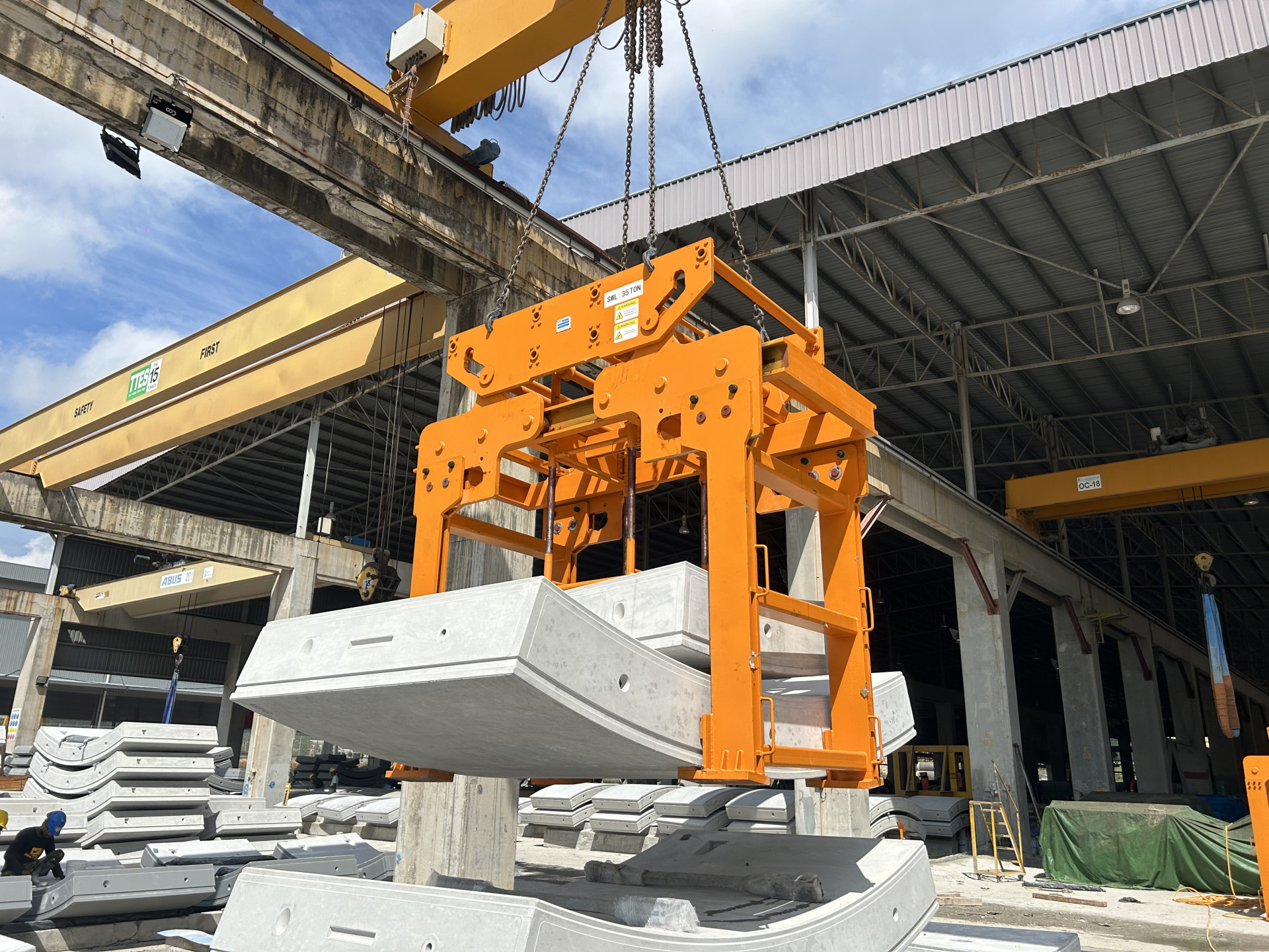 Segment Storage clamp 